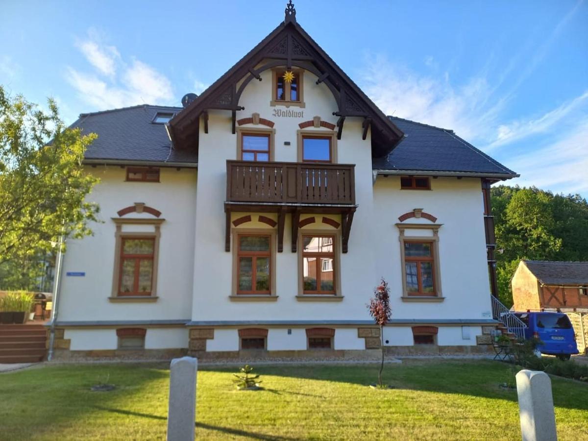 Villa Waldlust - 5 Sterne - 2 Schlafzimmer Kurort Oybin Buitenkant foto